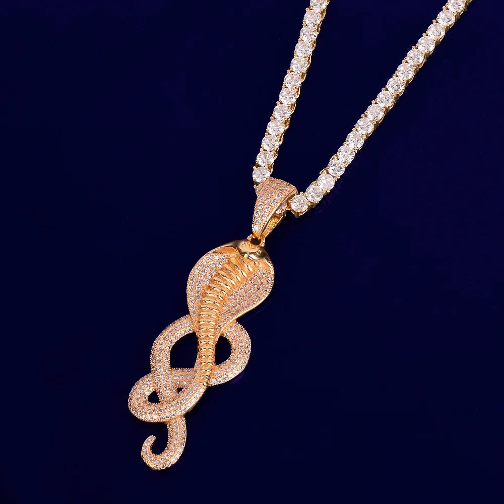 Bling "Snake" Pendant II