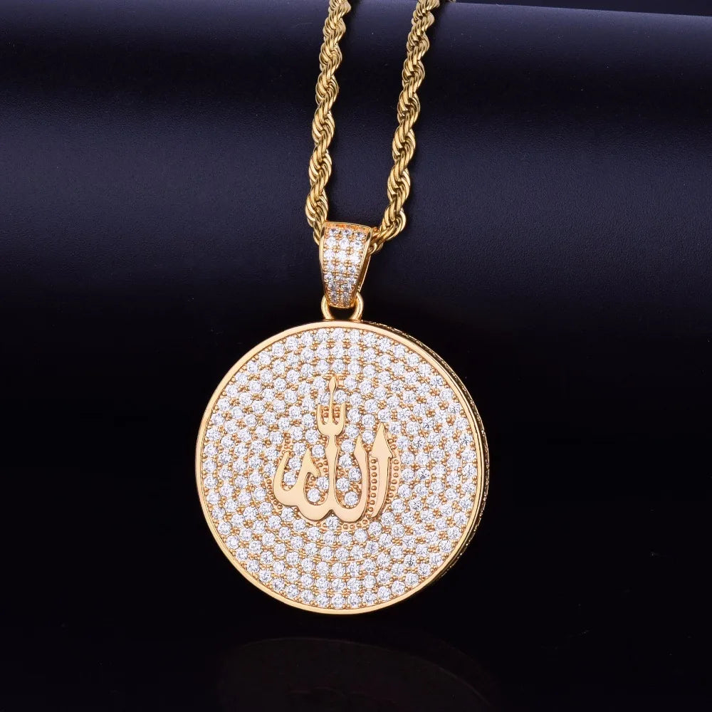 Bling "Allah" Pendant