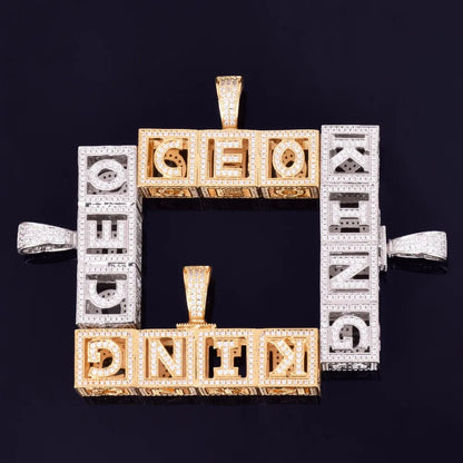 Bling "Bars" Custom Pendant