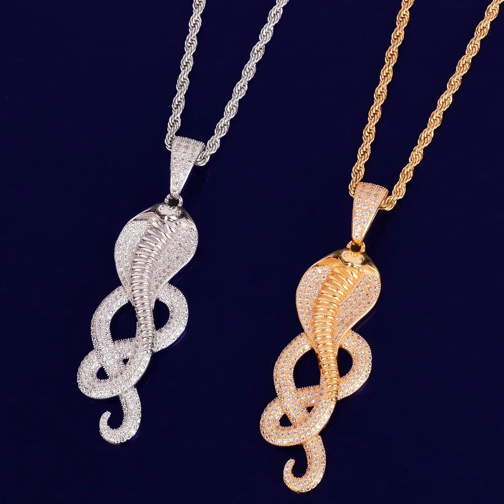 Bling "Snake" Pendant II