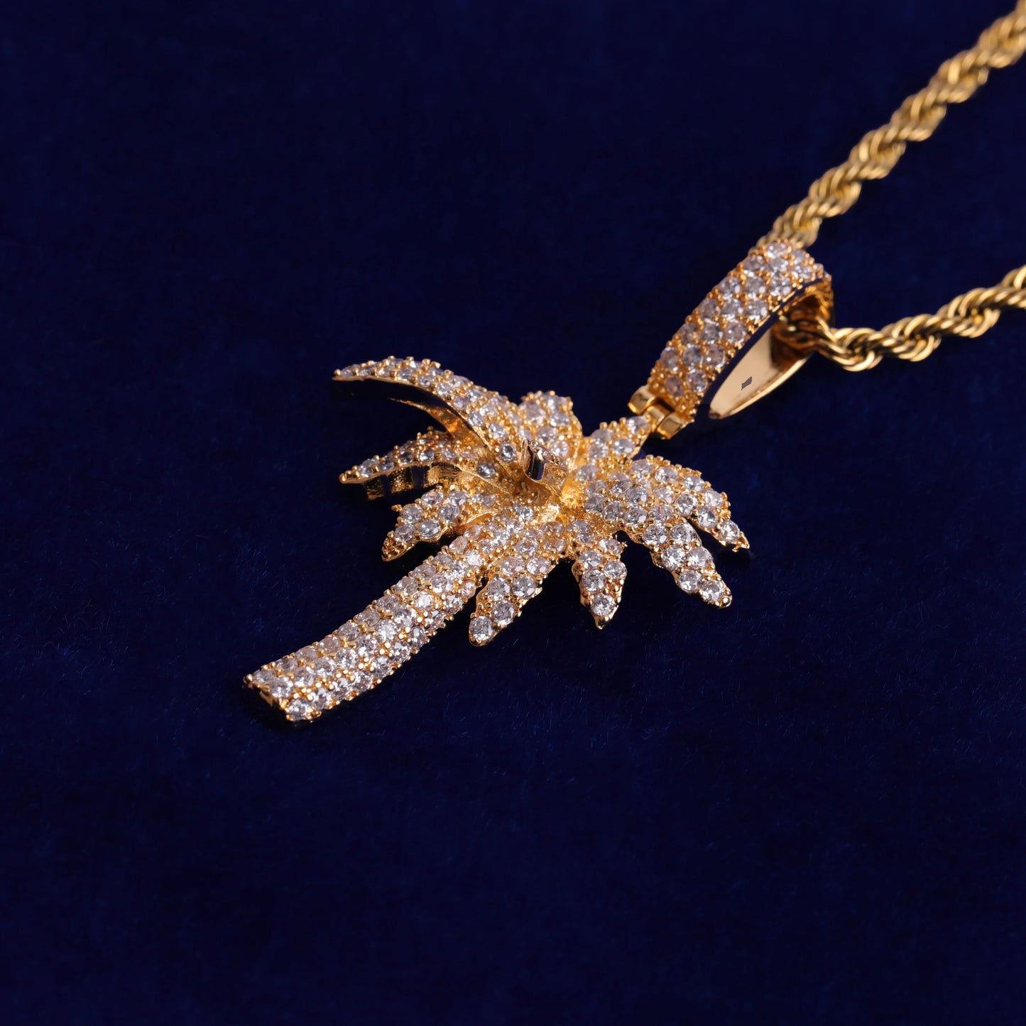 Bling "Palm Tree" Pendant