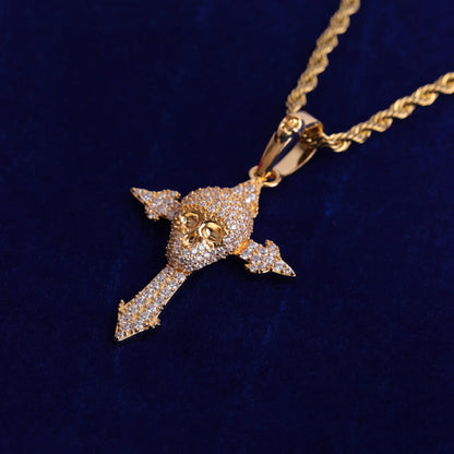 Bling "Skull Cross" Pendant