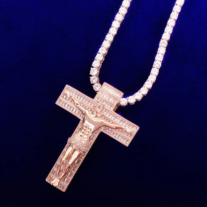 Bling "Cross" Pendant XVI