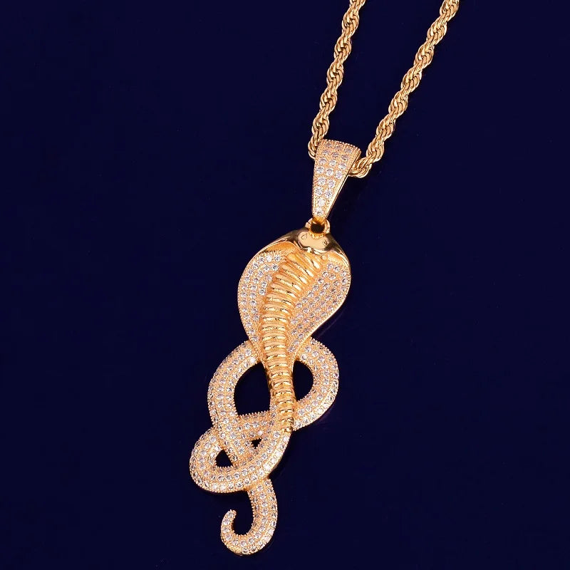 Bling "Snake" Pendant II