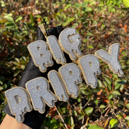 Bling "Big Drip" Custom Pendant