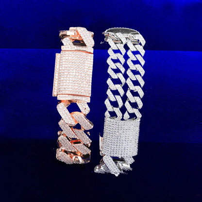 Bling "x2" Cuban Bracelet