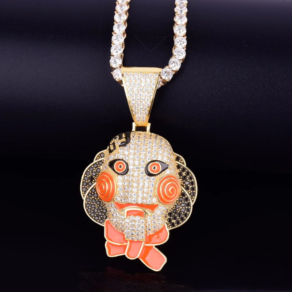 Bling "Jigsaw" Pendant