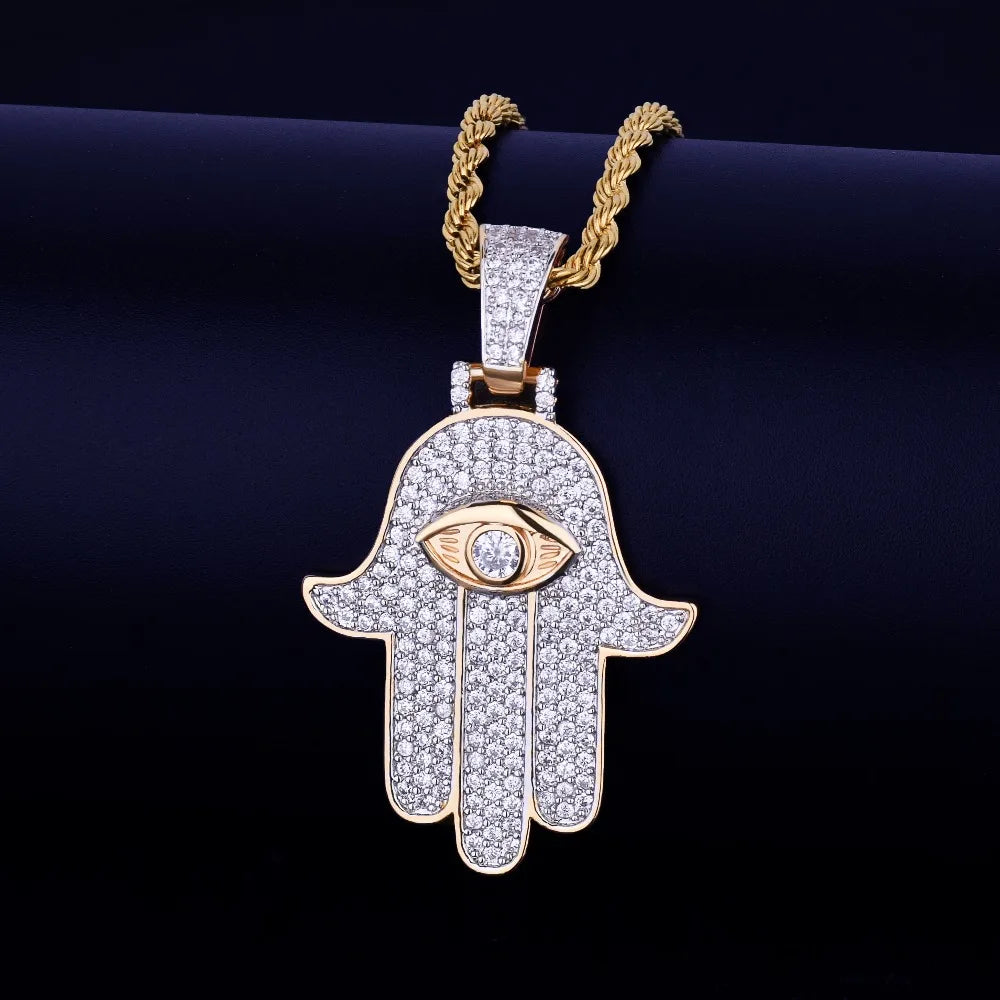 Bling "Hamsa Hand" Pendant