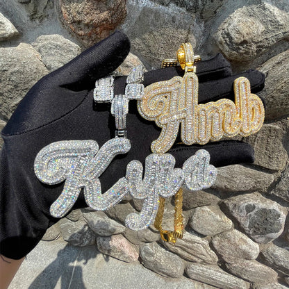 Bling "Baguettes" Custom Pendant III