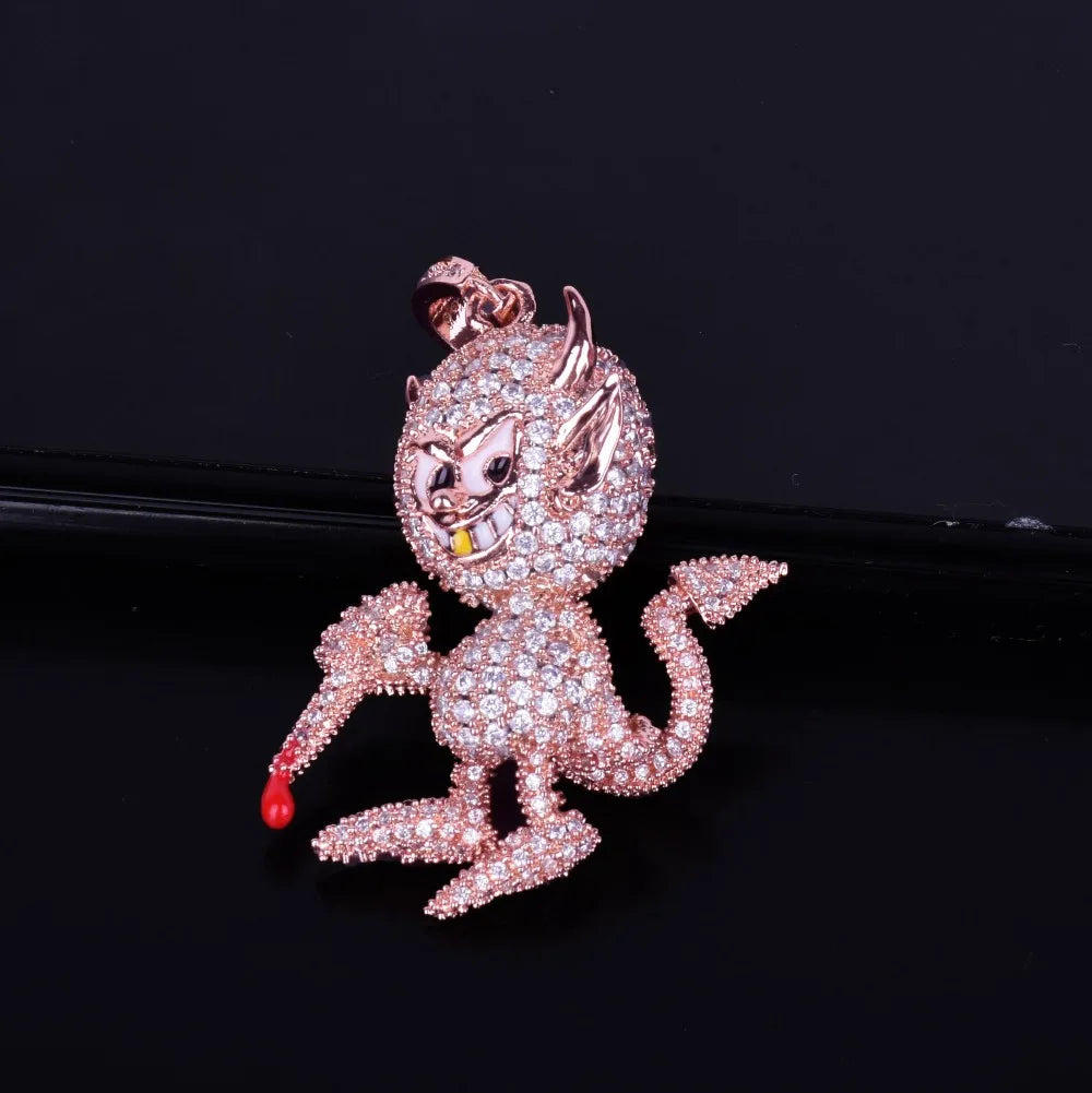 Bling "Demon" Pendant