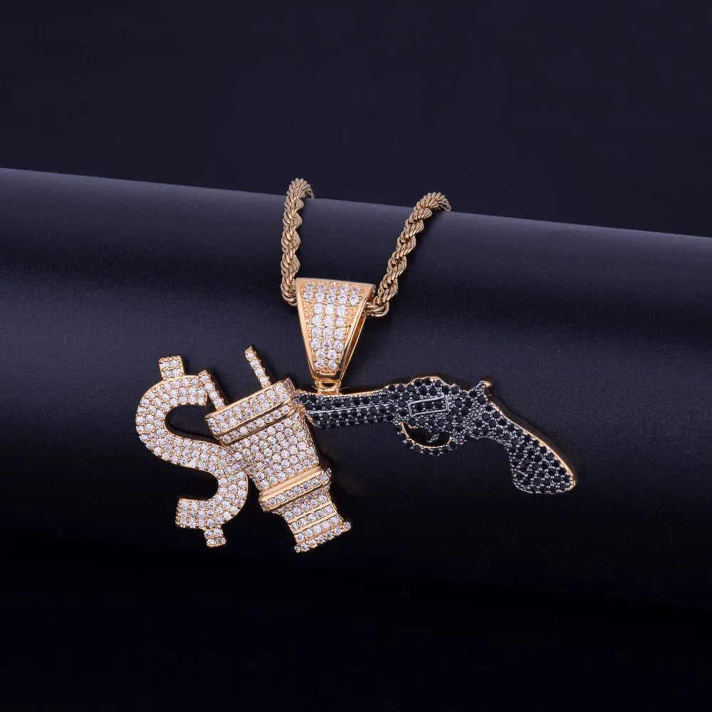 Bling "Hustler" Pendant II