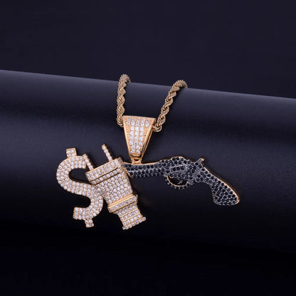 Bling "Hustler" Pendant II