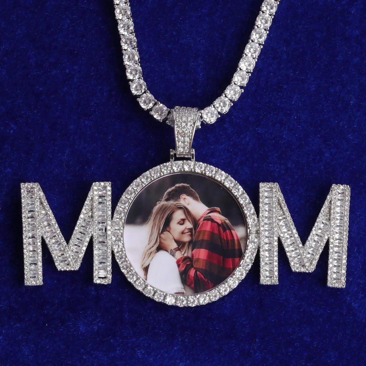 Bling "Mom" Custom Photo