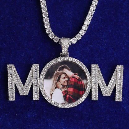 Bling "Mom" Custom Photo