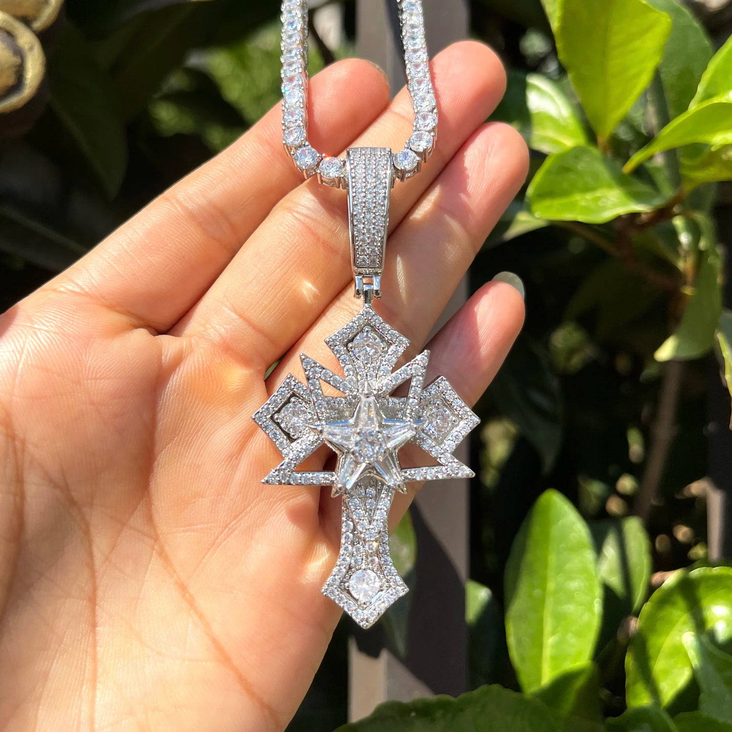 Bling "Gothic Cross" Pendant