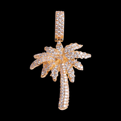 Bling "Palm Tree" Pendant