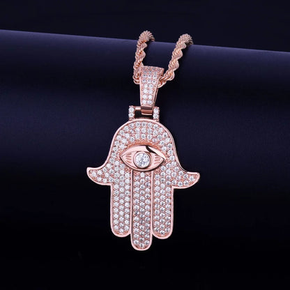 Bling "Hamsa Hand" Pendant