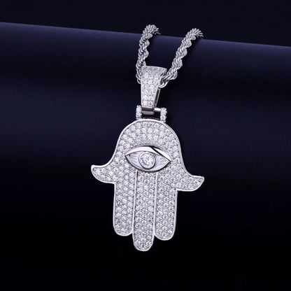 Bling "Hamsa Hand" Pendant