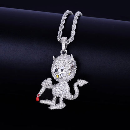 Bling "Demon" Pendant