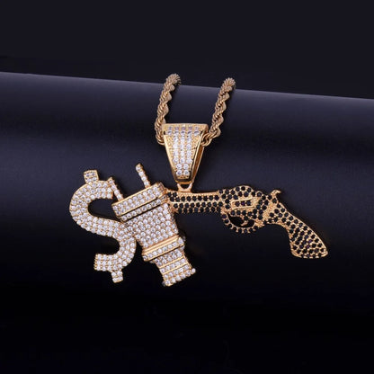 Bling "Hustler" Pendant II