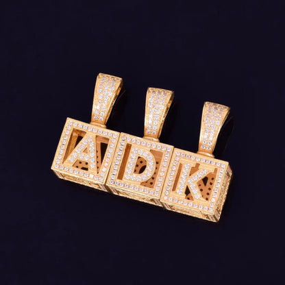 Bling "Bars" Custom Pendant