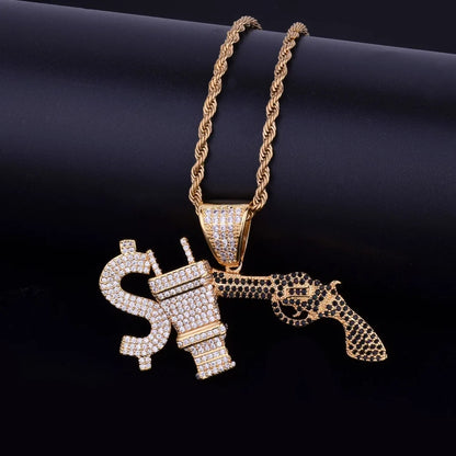 Bling "Hustler" Pendant II