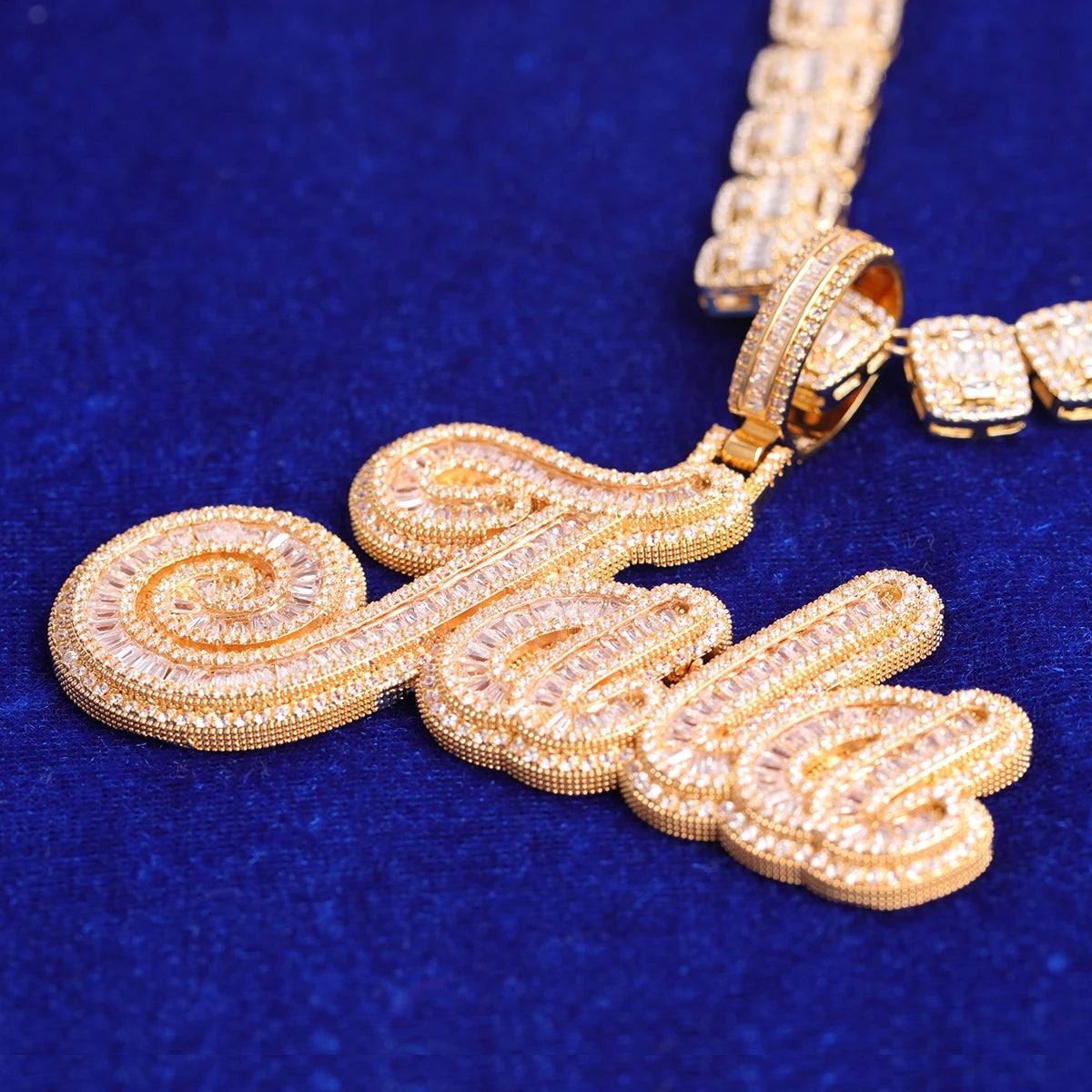 Bling "Baguettes" Custom Pendant III