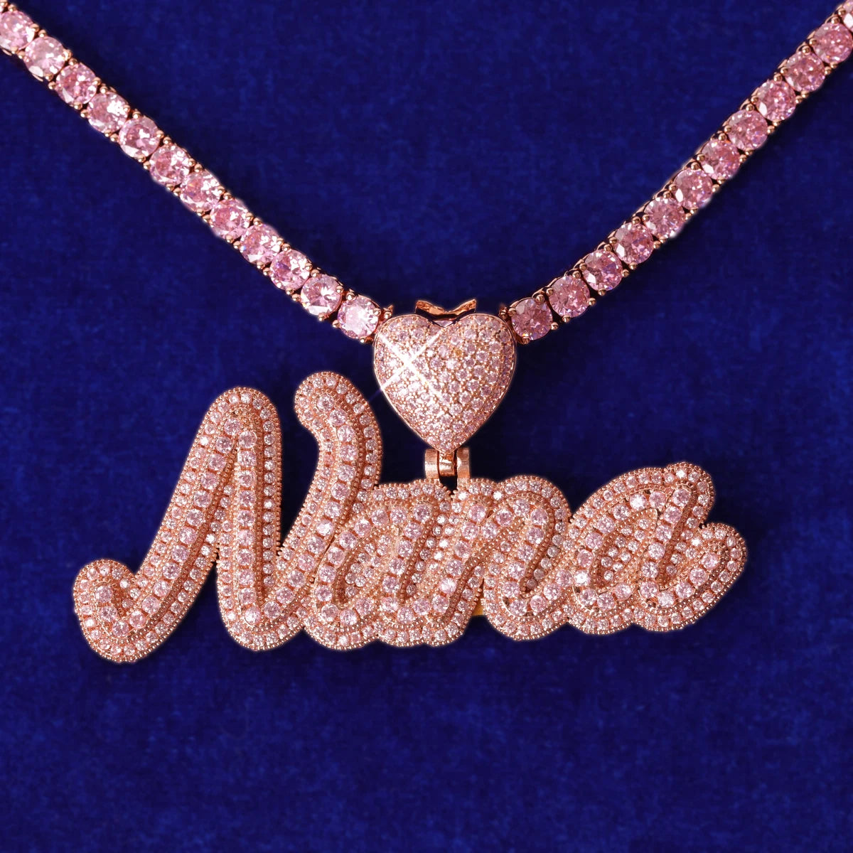 Bling "Amour" Custom Pendant