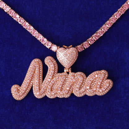 Bling "Amour" Custom Pendant