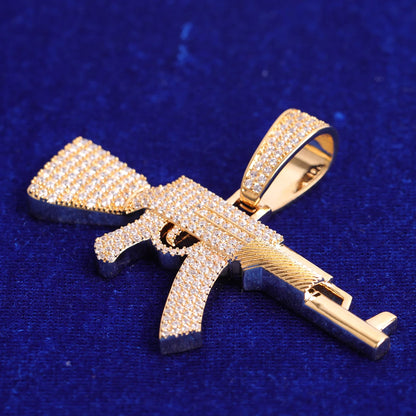 Bling "AK47" Pendant