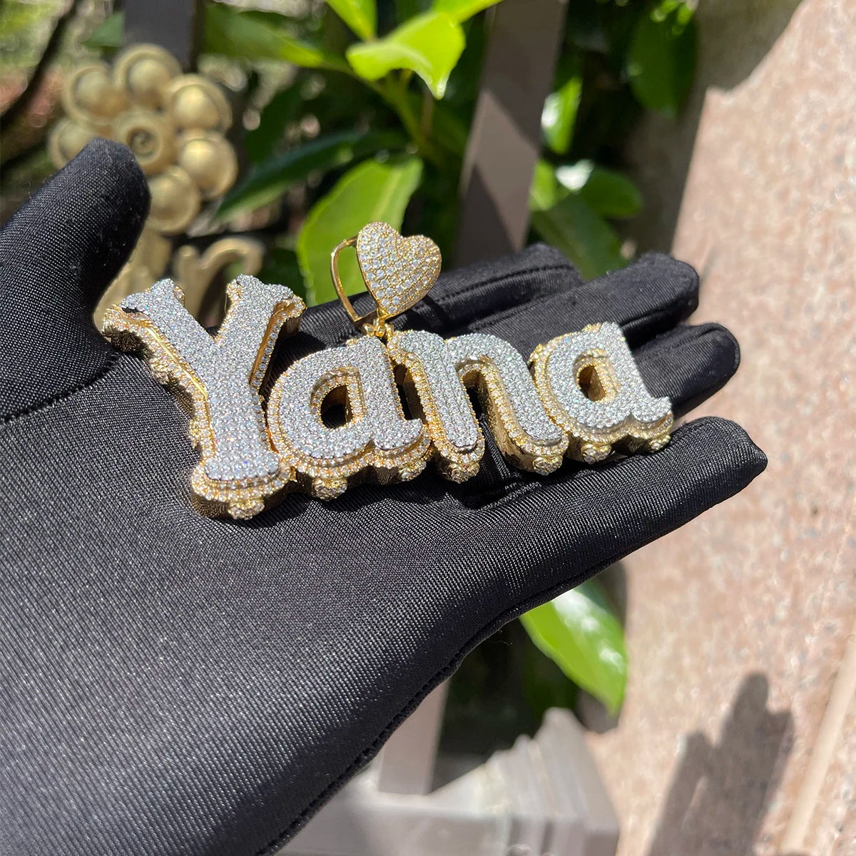 Bling "Love" Custom Pendant II