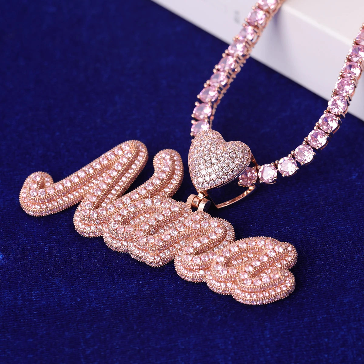 Bling "Amour" Custom Pendant