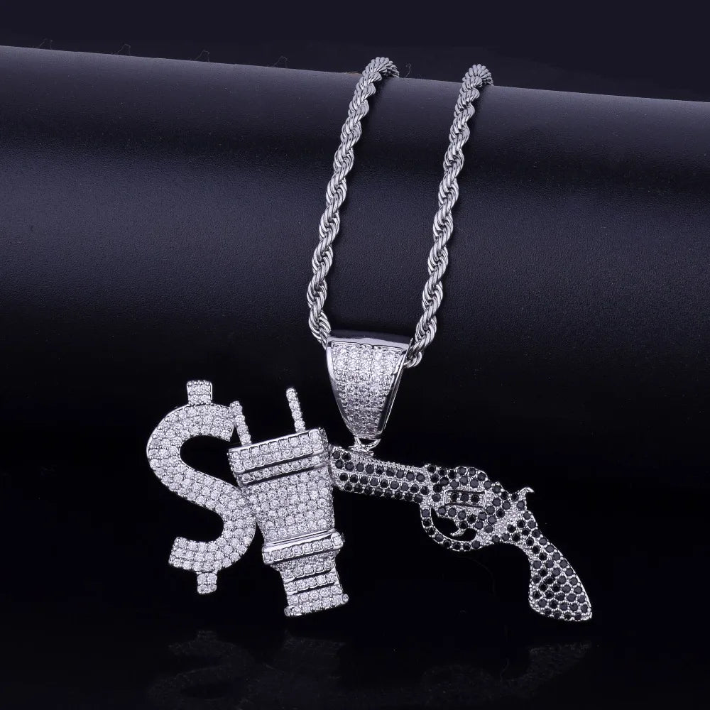 Bling "Hustler" Pendant II