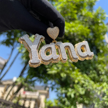 Bling "Love" Custom Pendant II