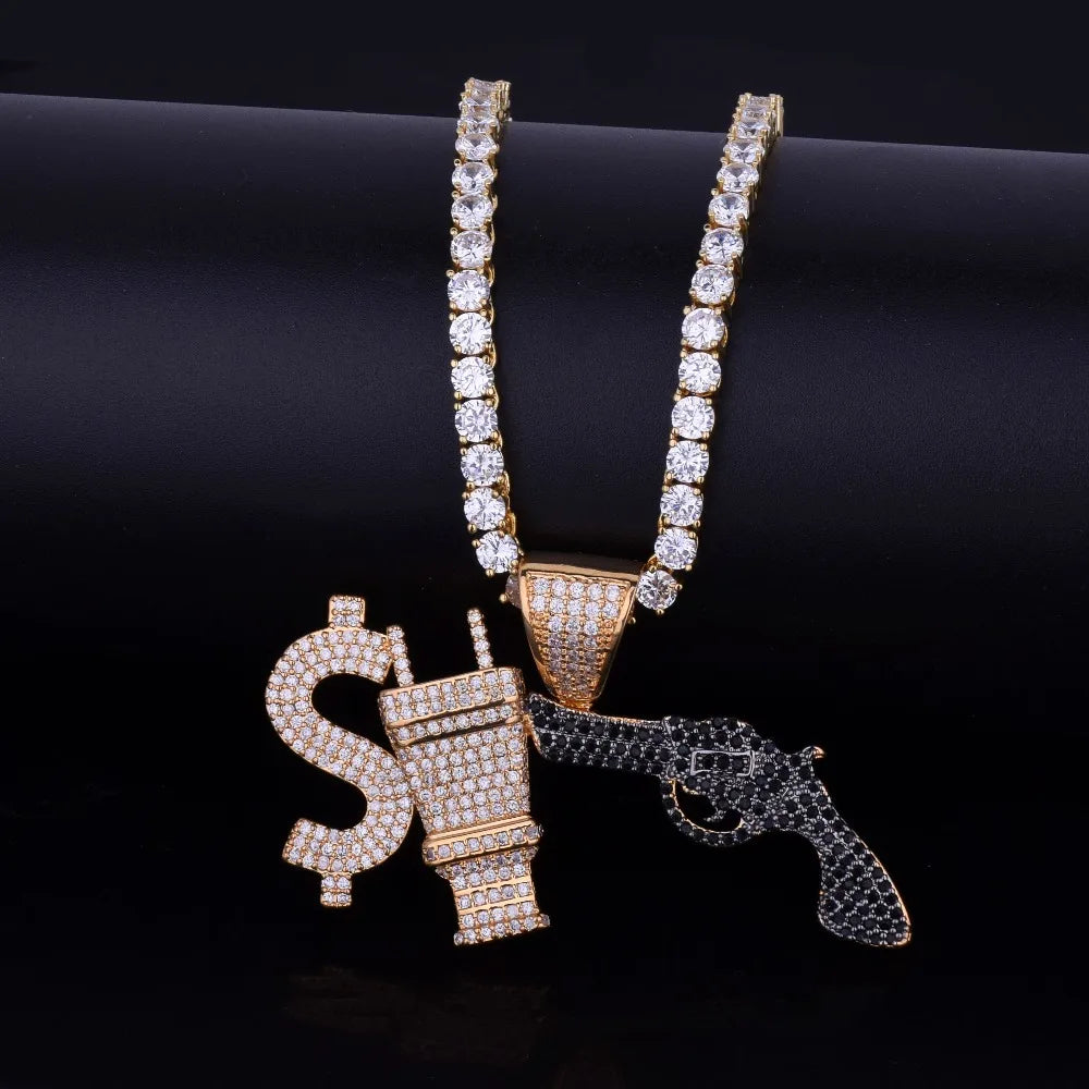 Bling "Hustler" Pendant II