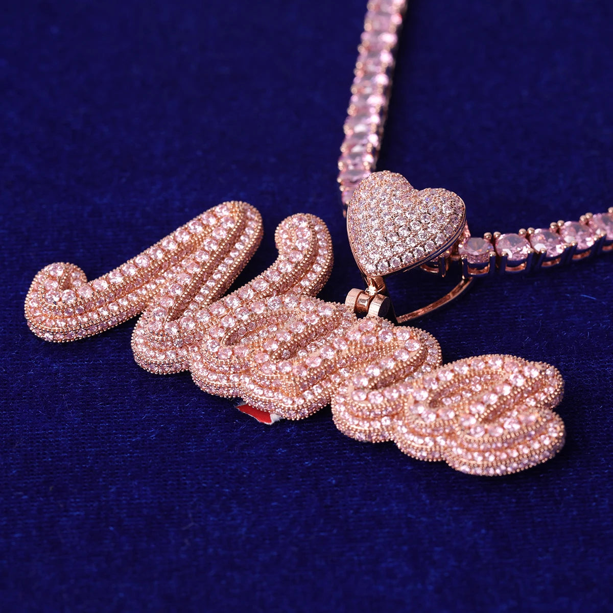 Bling "Amour" Custom Pendant