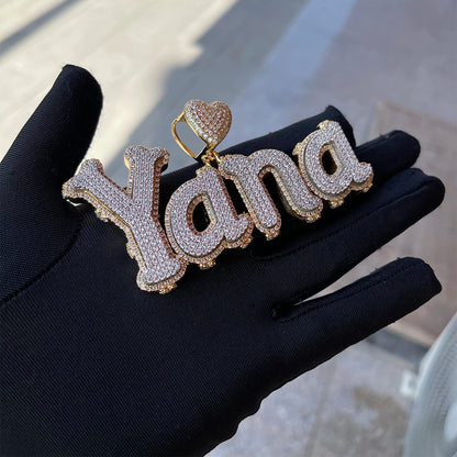 Bling "Love" Custom Pendant II