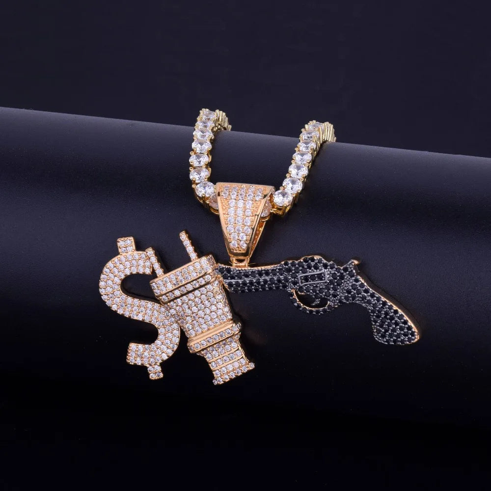 Bling "Hustler" Pendant II