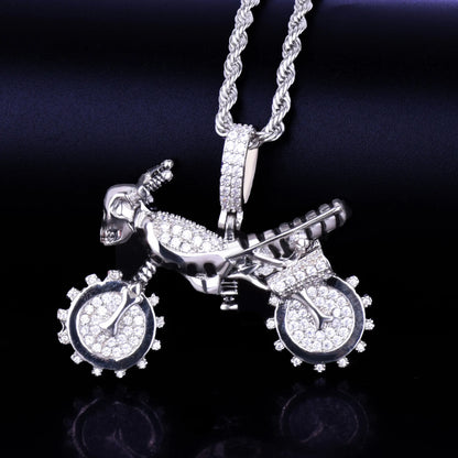 Bling "Death Rider" Pendant
