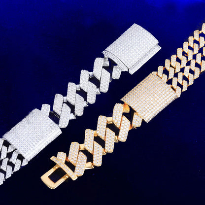 Bling "x2" Cuban Bracelet