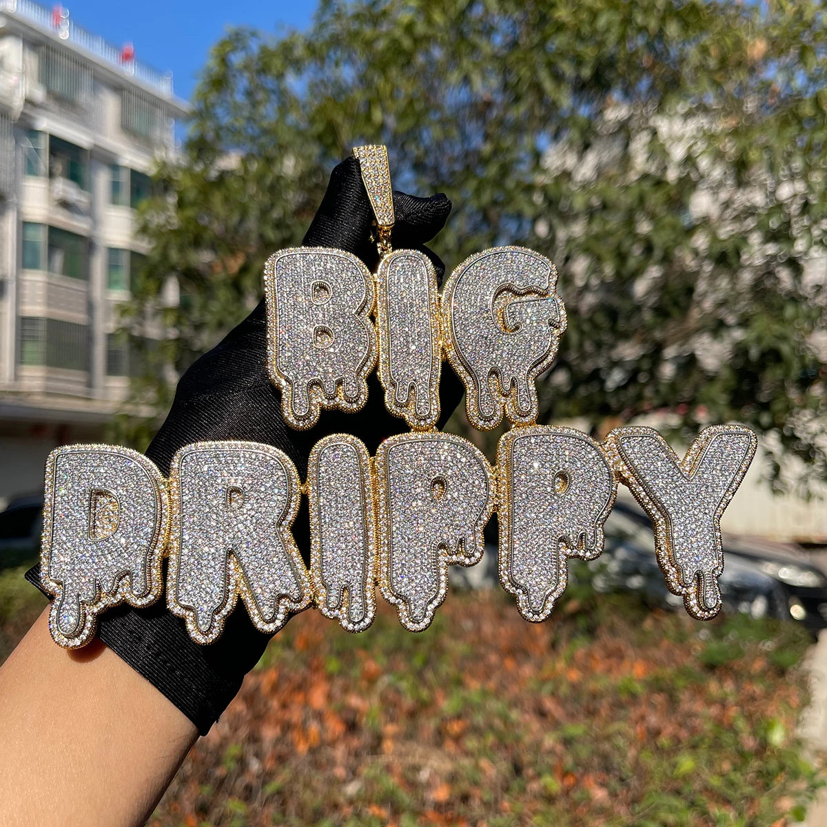 Bling "Big Drip" Custom Pendant
