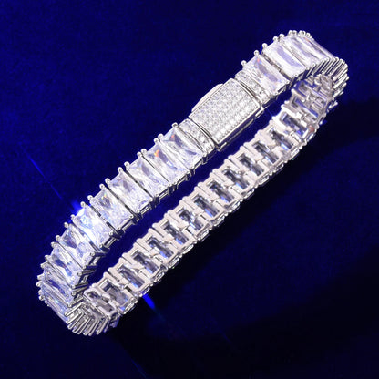 Bling Baguette Bracelet 14mm
