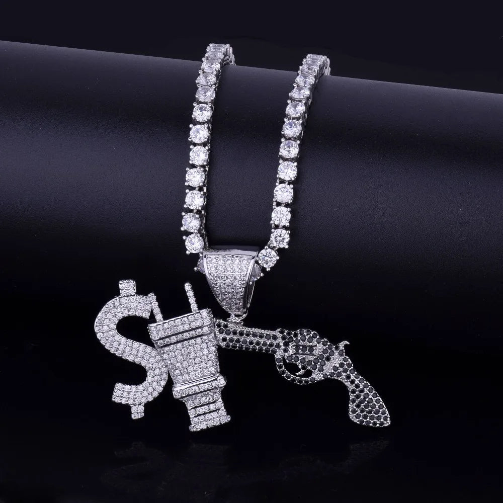Bling "Hustler" Pendant II