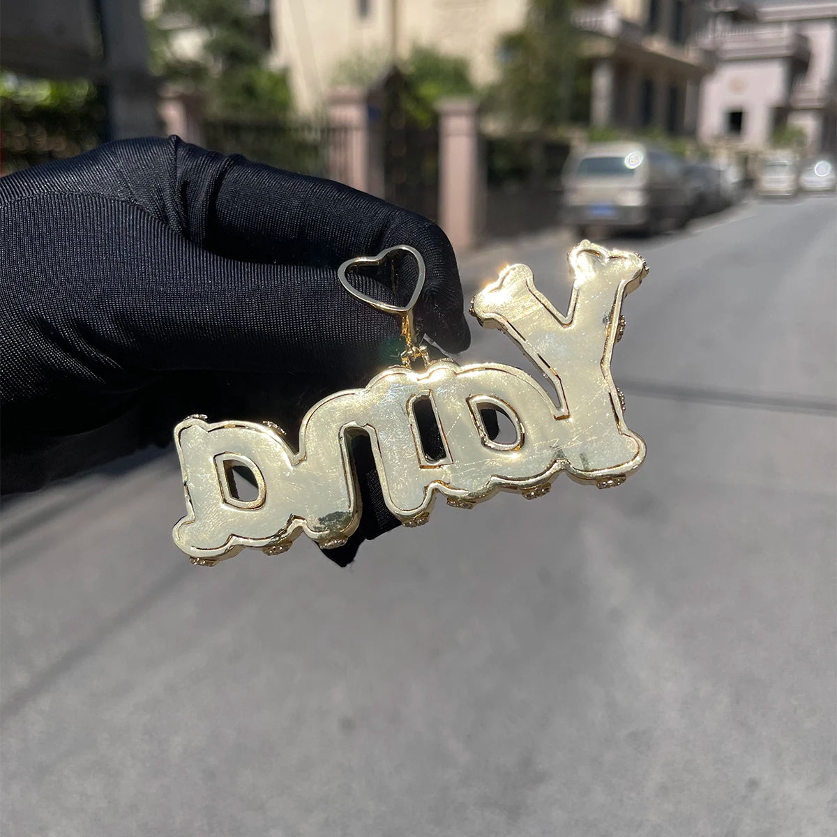 Bling "Love" Custom Pendant II
