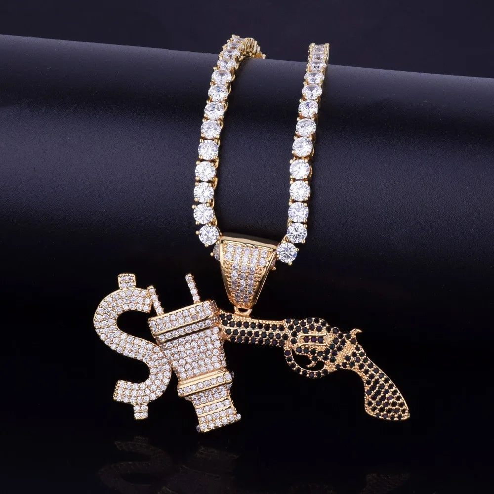 Bling "Hustler" Pendant II