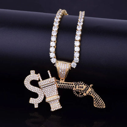 Bling "Hustler" Pendant II