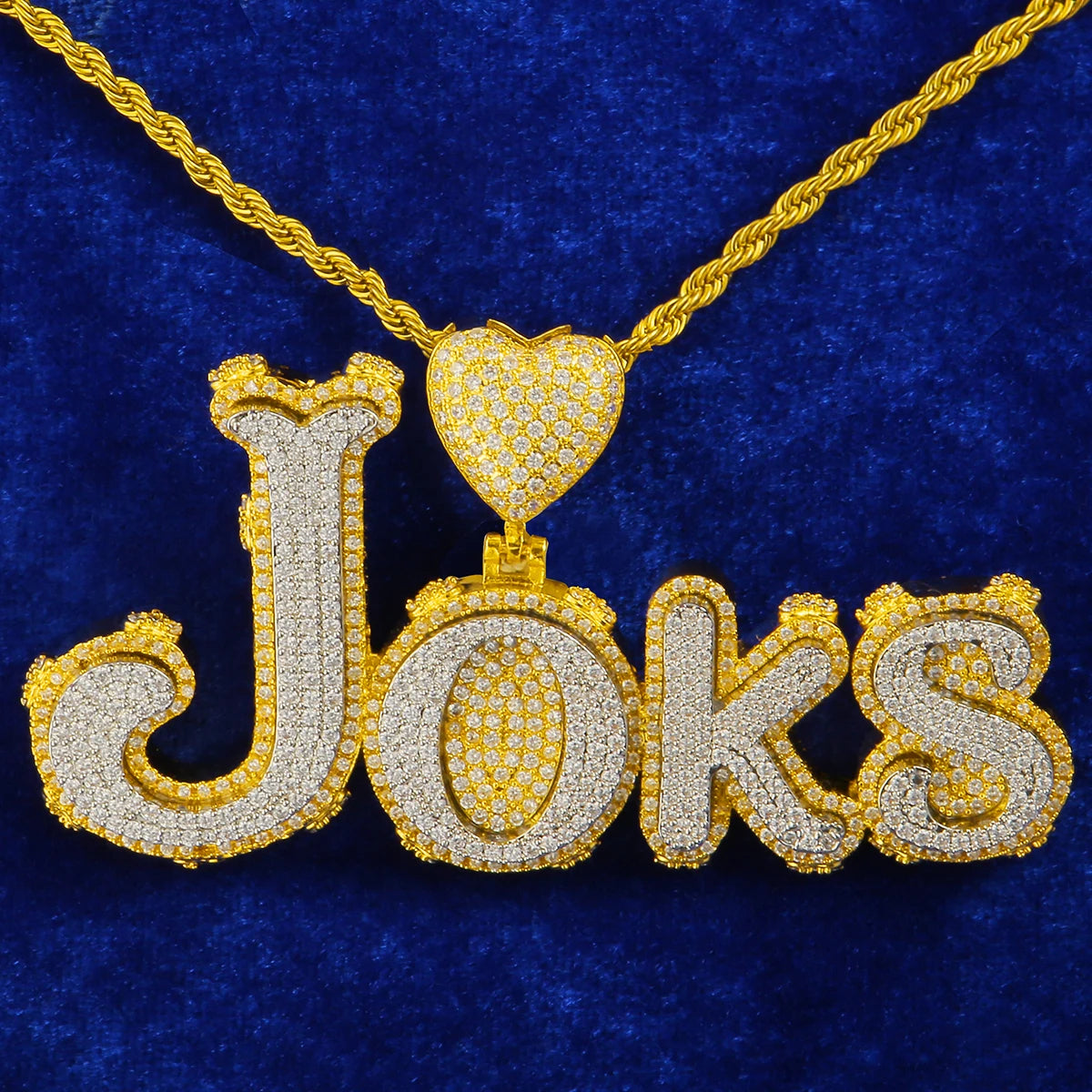 Bling "Love" Custom Pendant II