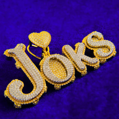 Bling "Love" Custom Pendant II