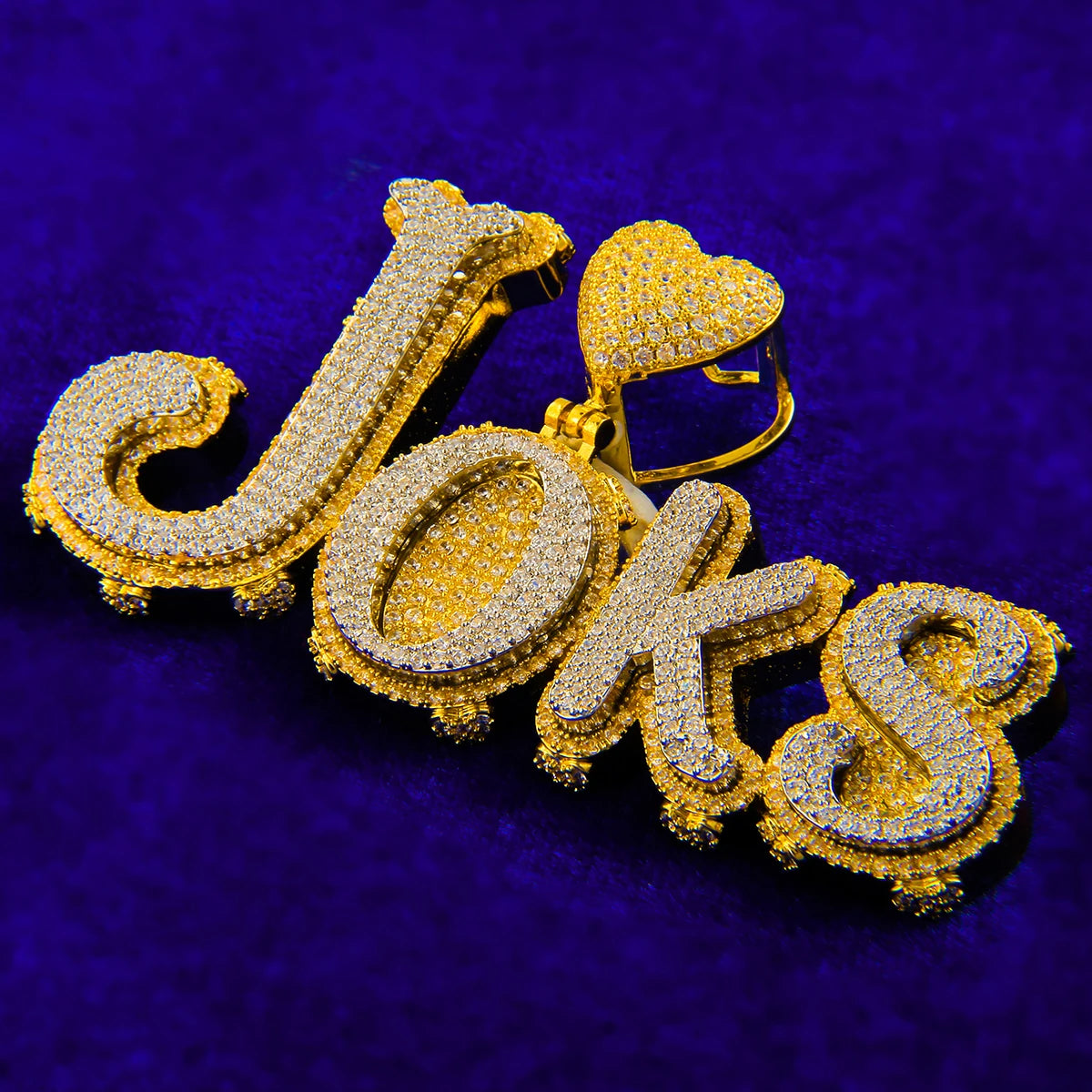 Bling "Love" Custom Pendant II