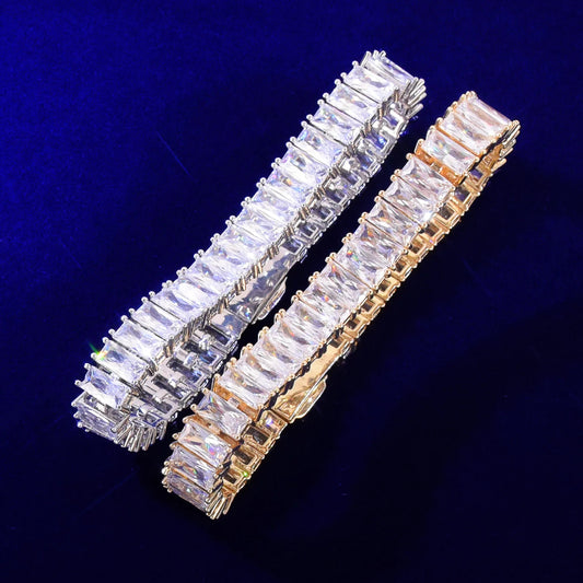 Bling Baguette Bracelet 14mm